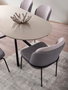 Hanah Home Aura - 3011 Mesa de comedor Moca claro